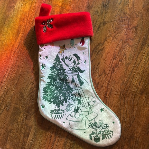 NEW Disney Mickey Mouse holiday stocking - Picture 3 of 7